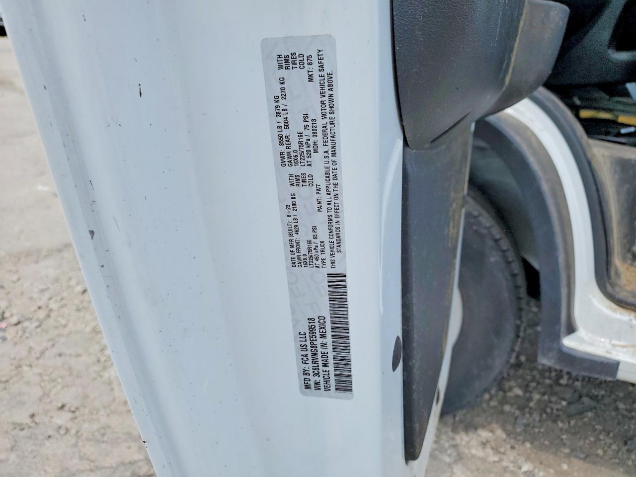 Ram Promaster 1500 Standard