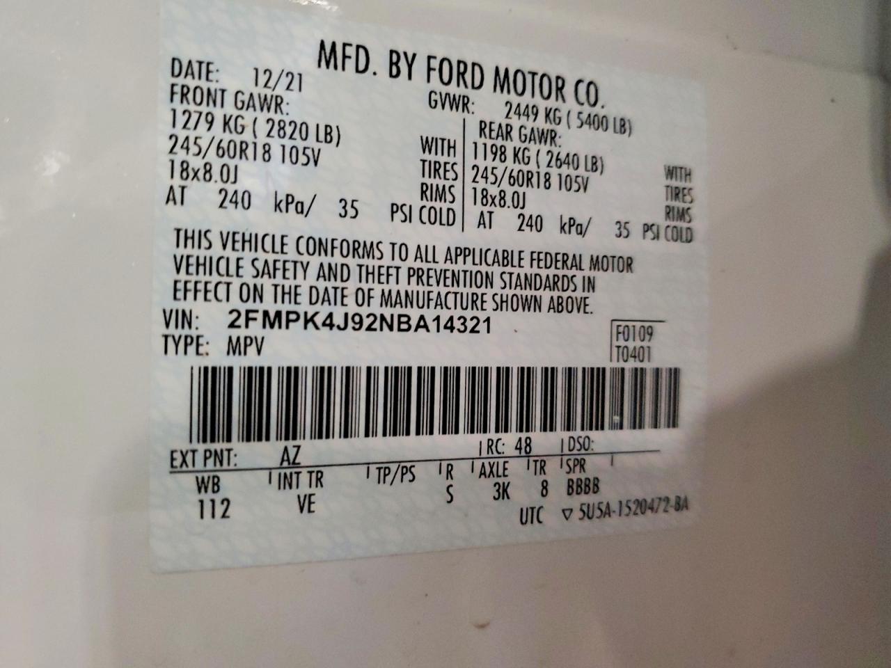 Ford Edge Sel