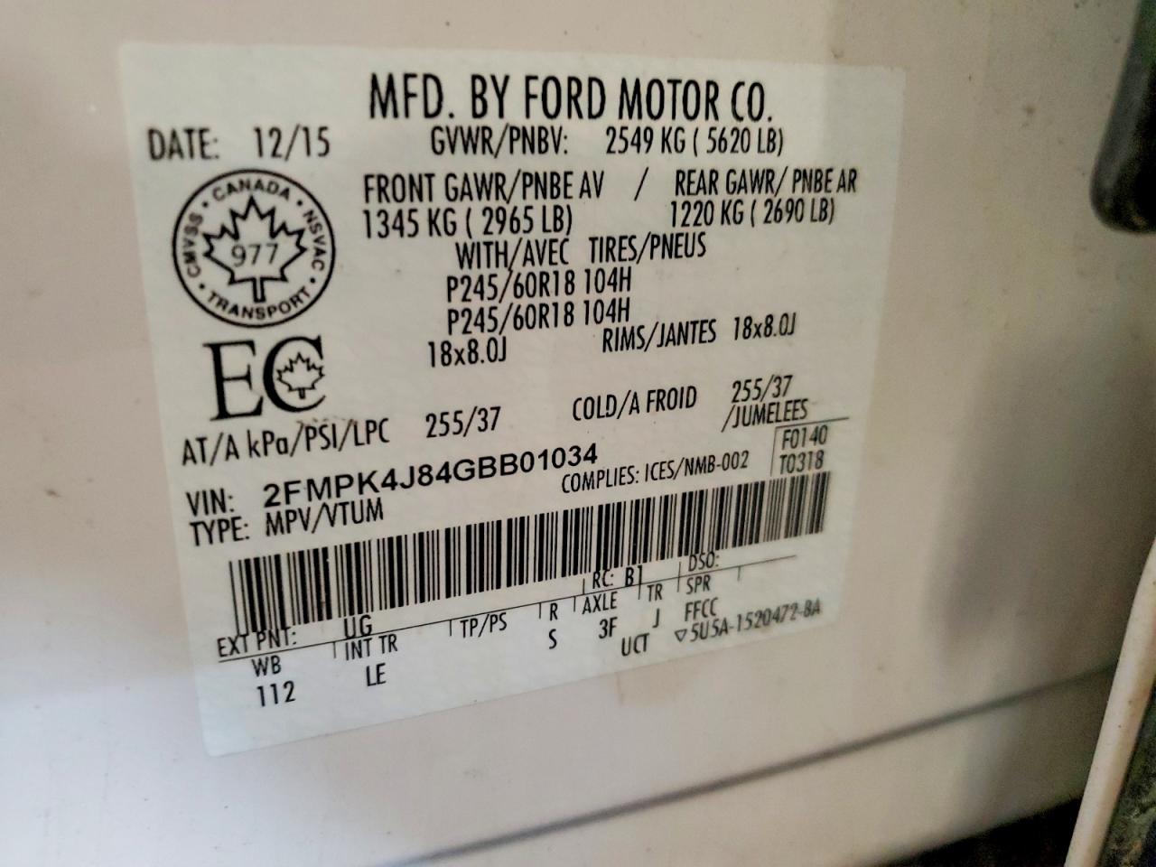 Ford Edge Sel