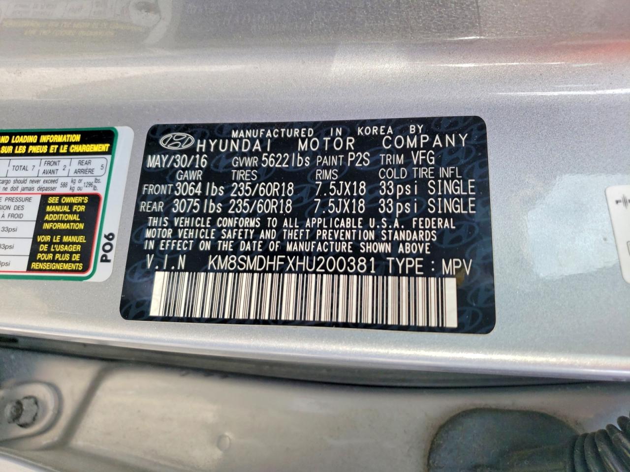 Hyundai SANTA FE Se