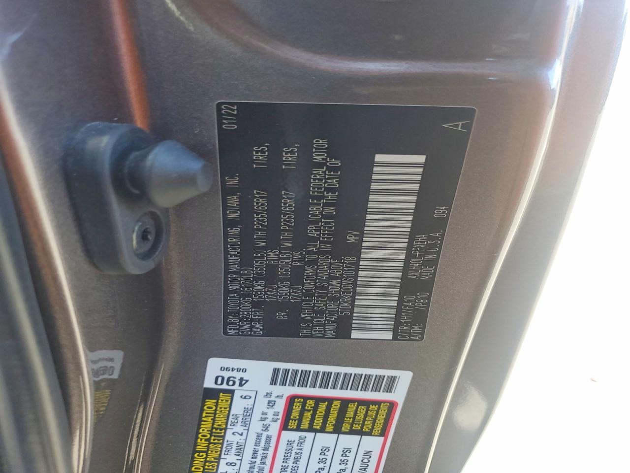 Toyota Sienna Le