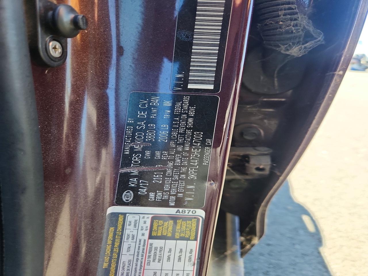Kia Forte Lx