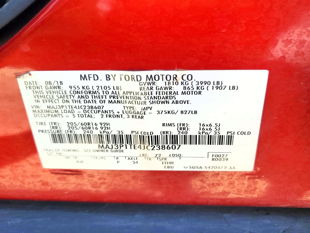 Ford EcoSport Se