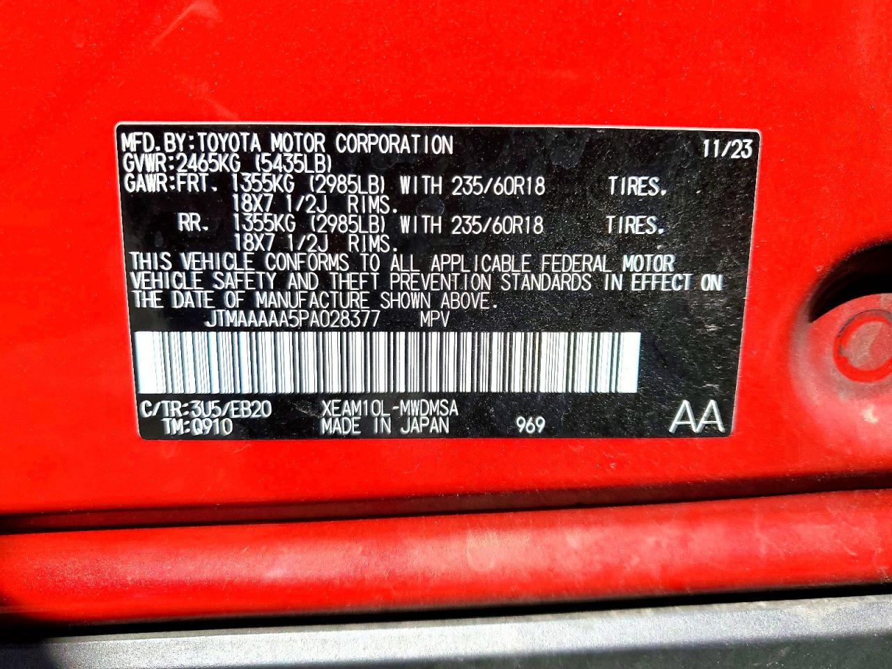 Toyota bZ4X Xle