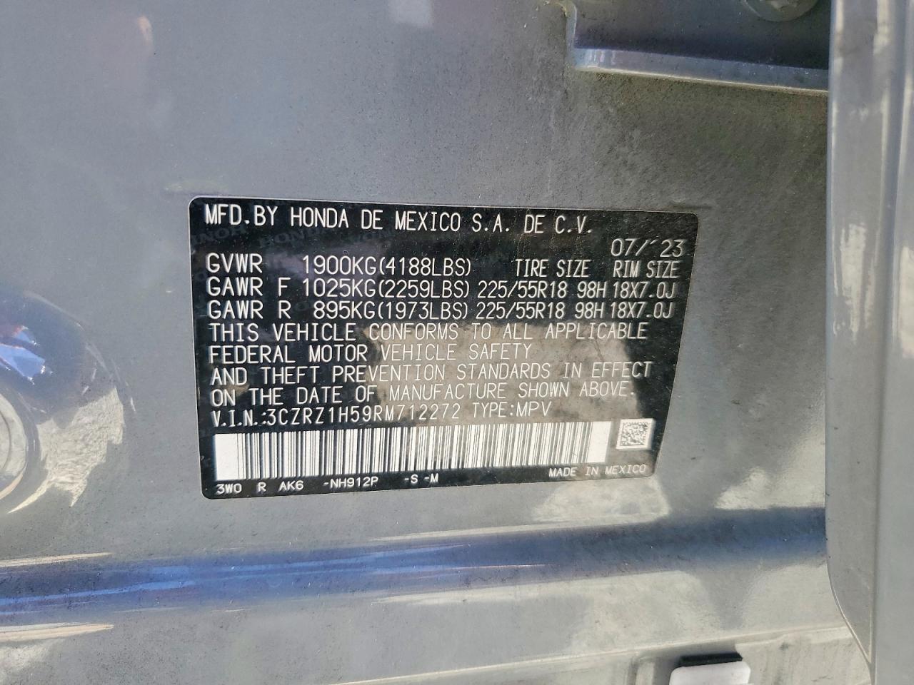 Honda HR-V Sport