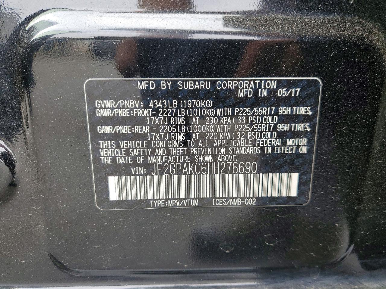 Subaru Crosstrek Limited