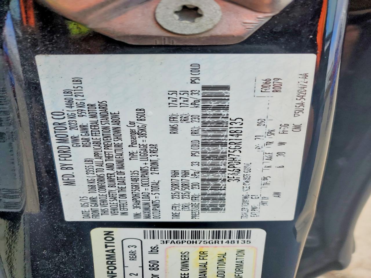 Ford Fusion Se