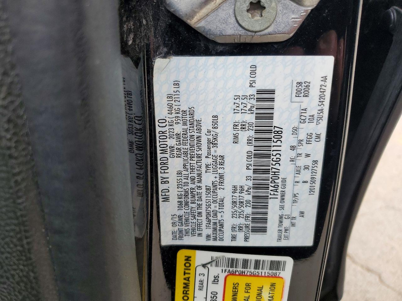 Ford Fusion Se
