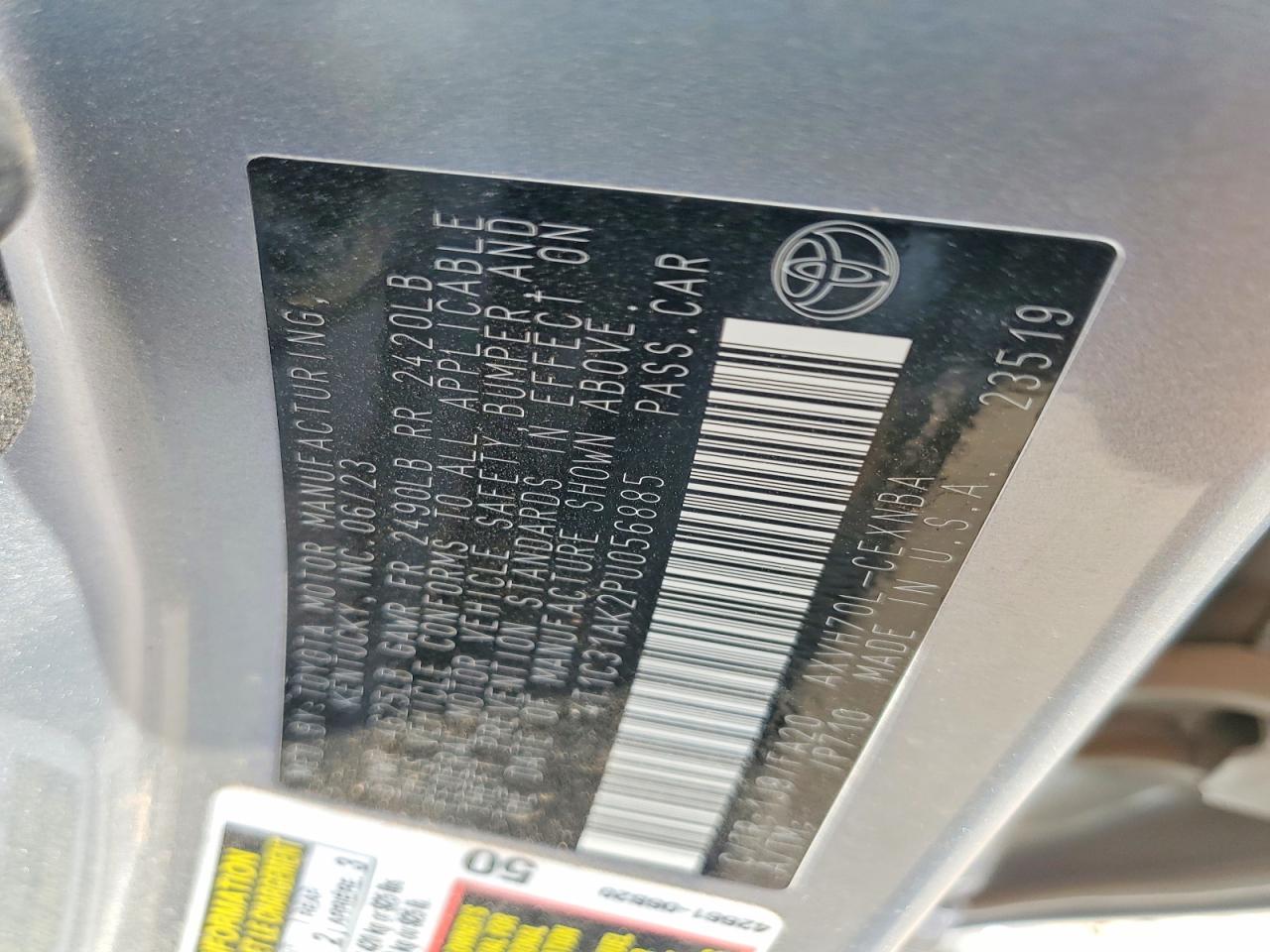 Toyota Camry Le