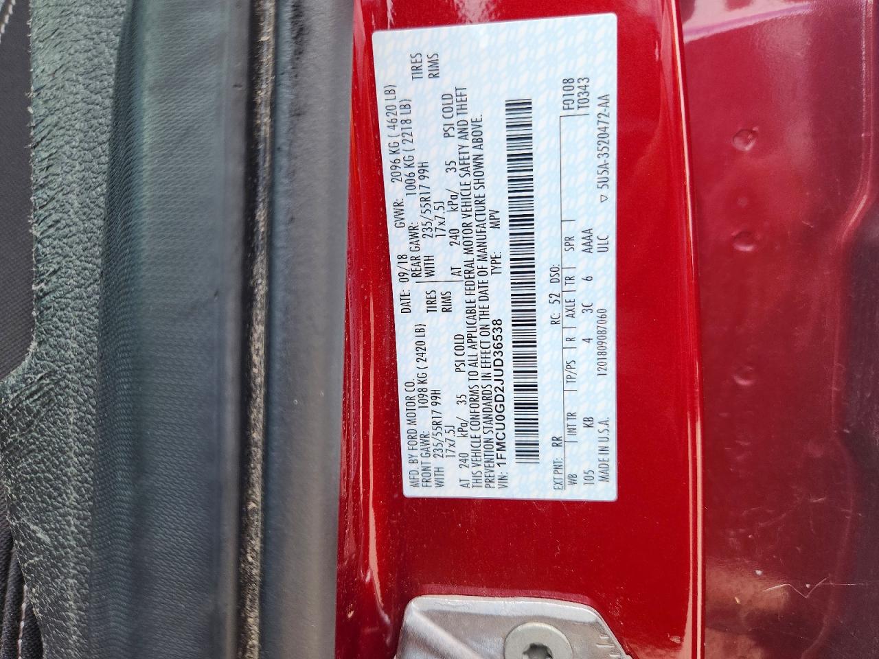 Ford Escape Se