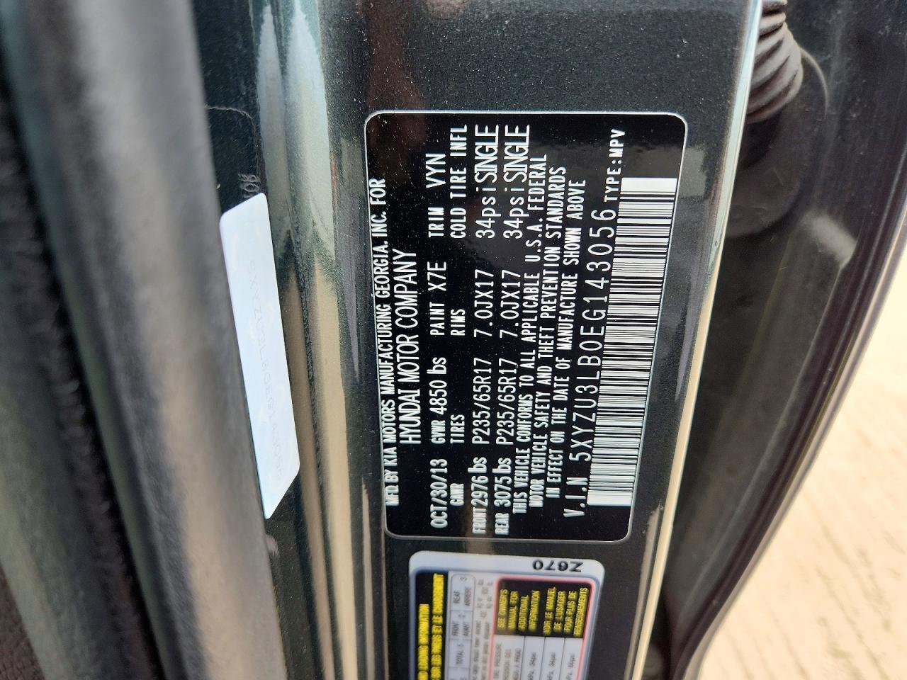 Hyundai SANTA FE 2.4l