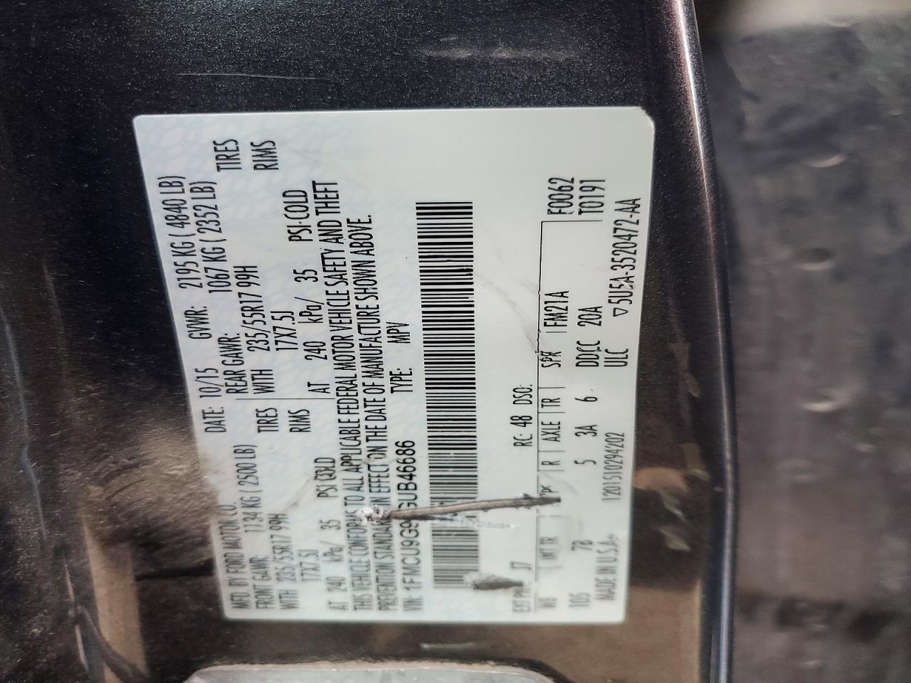 Ford Escape Se