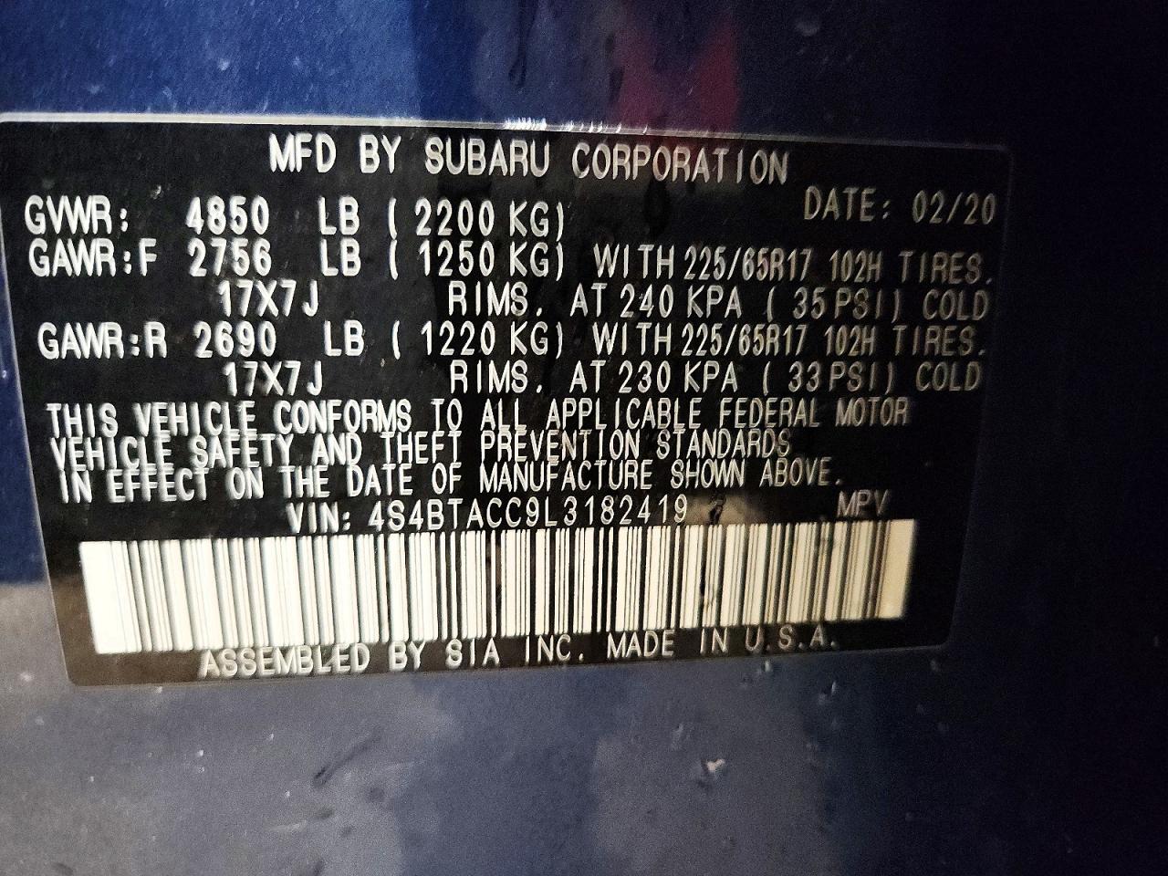 Subaru Outback Premium