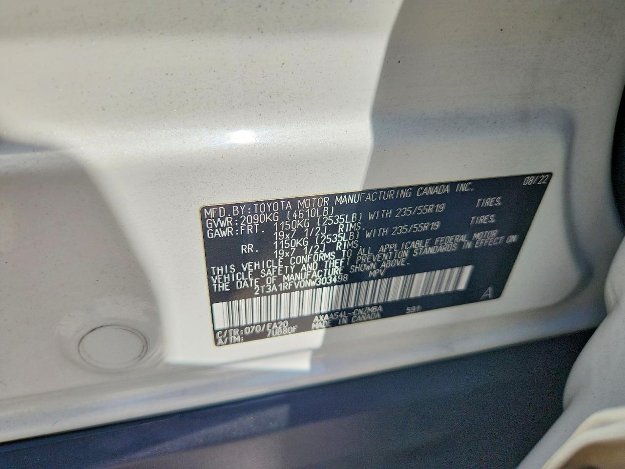 Toyota RAV4 Xle Premium