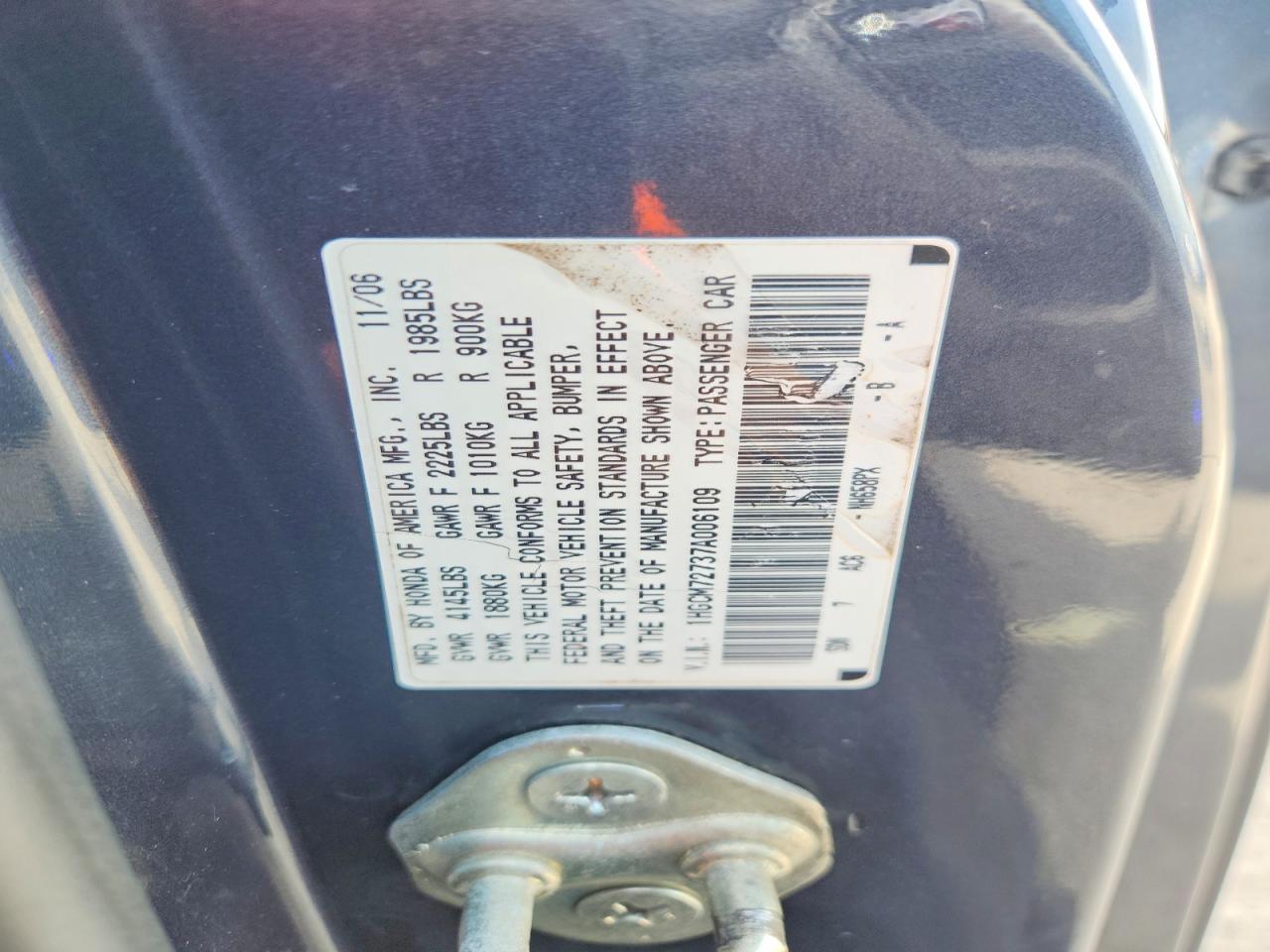 Honda Accord Ex