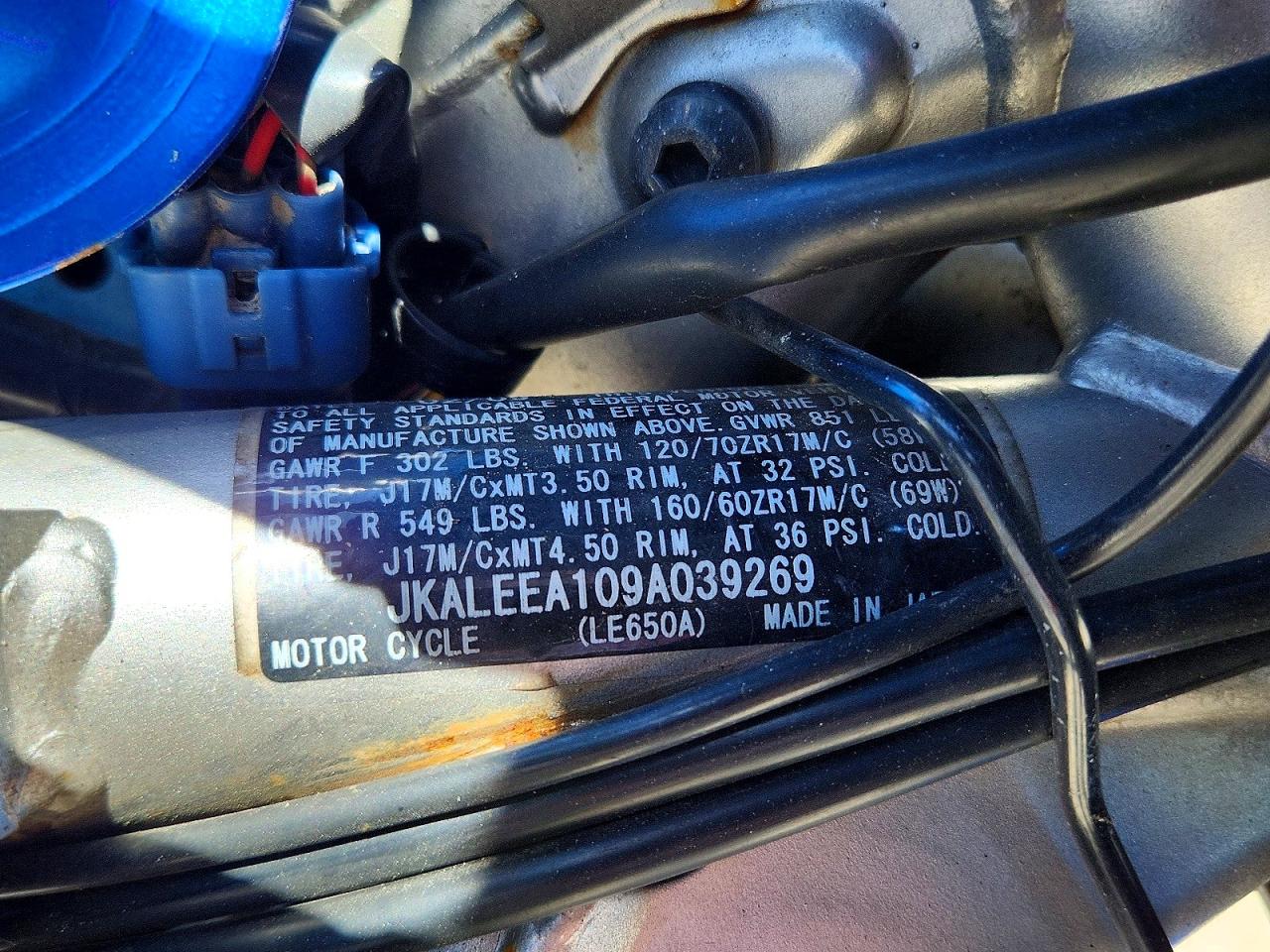 Kawasaki Le650 A