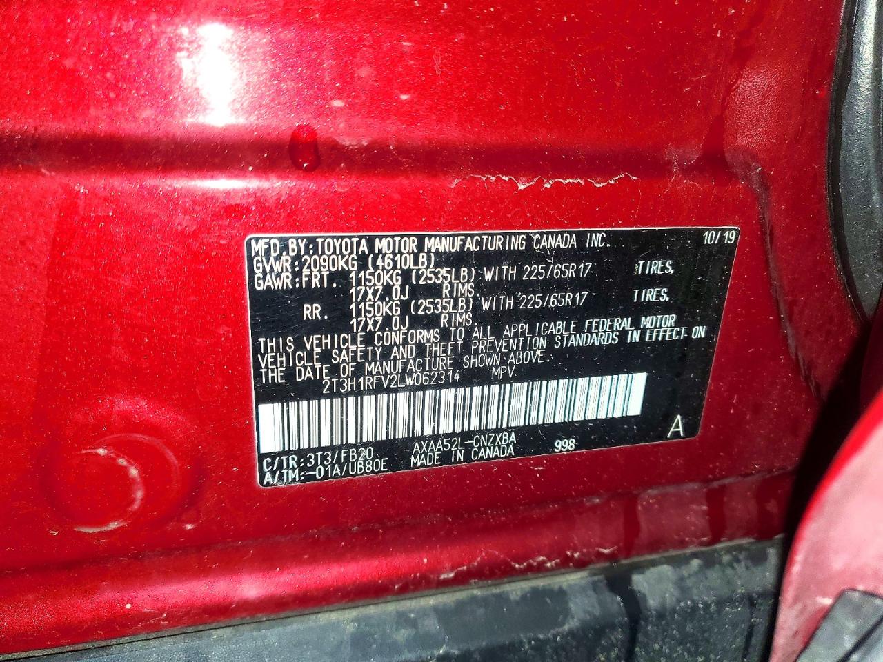 Toyota RAV4 Le