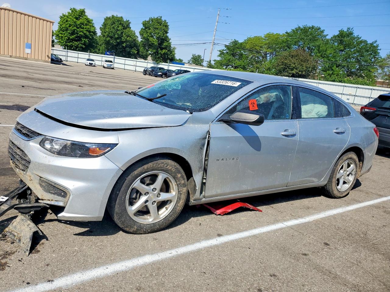 Salvage Chevrolet Malibu Image