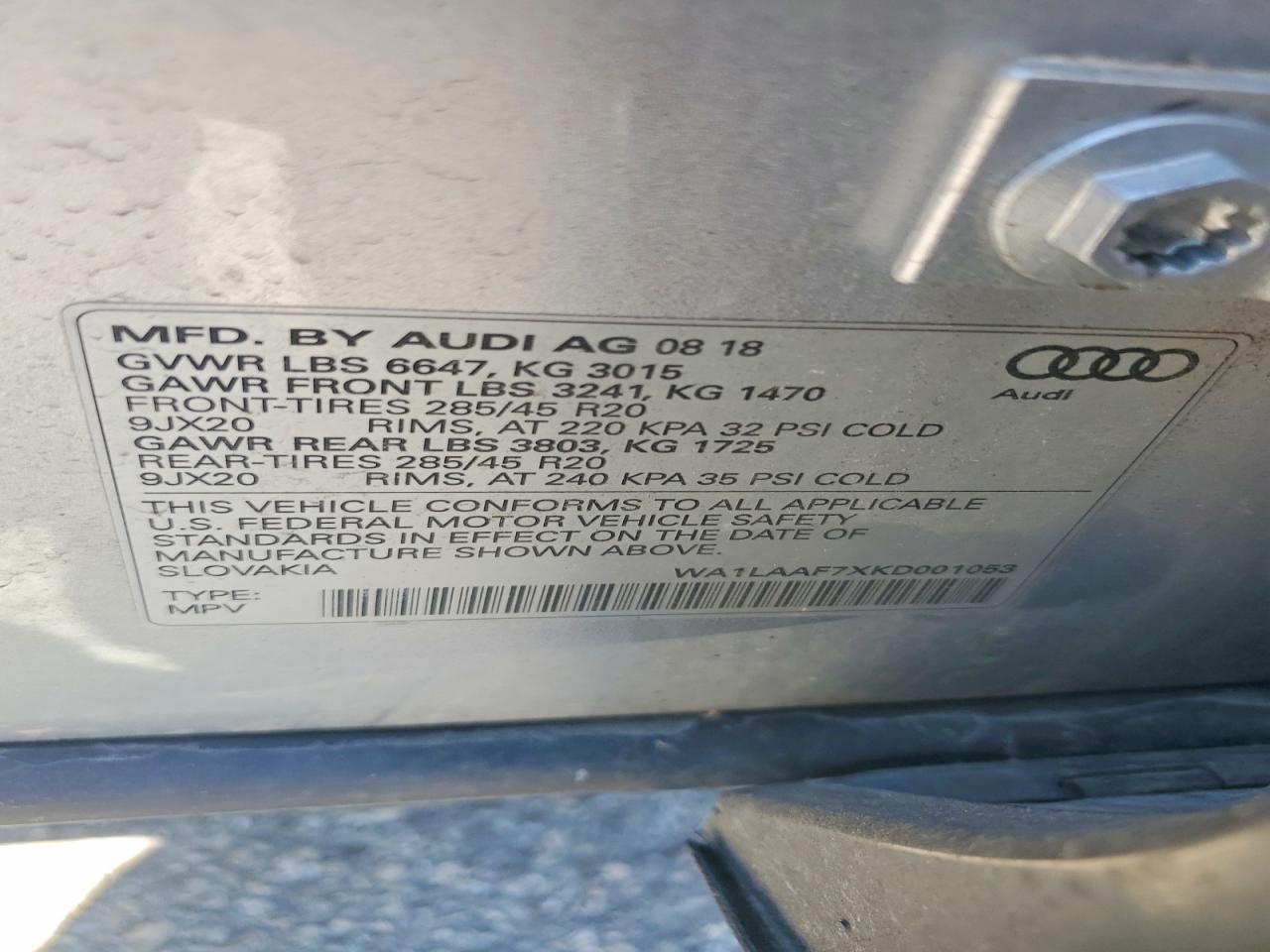 Audi Q7 Premium Plus