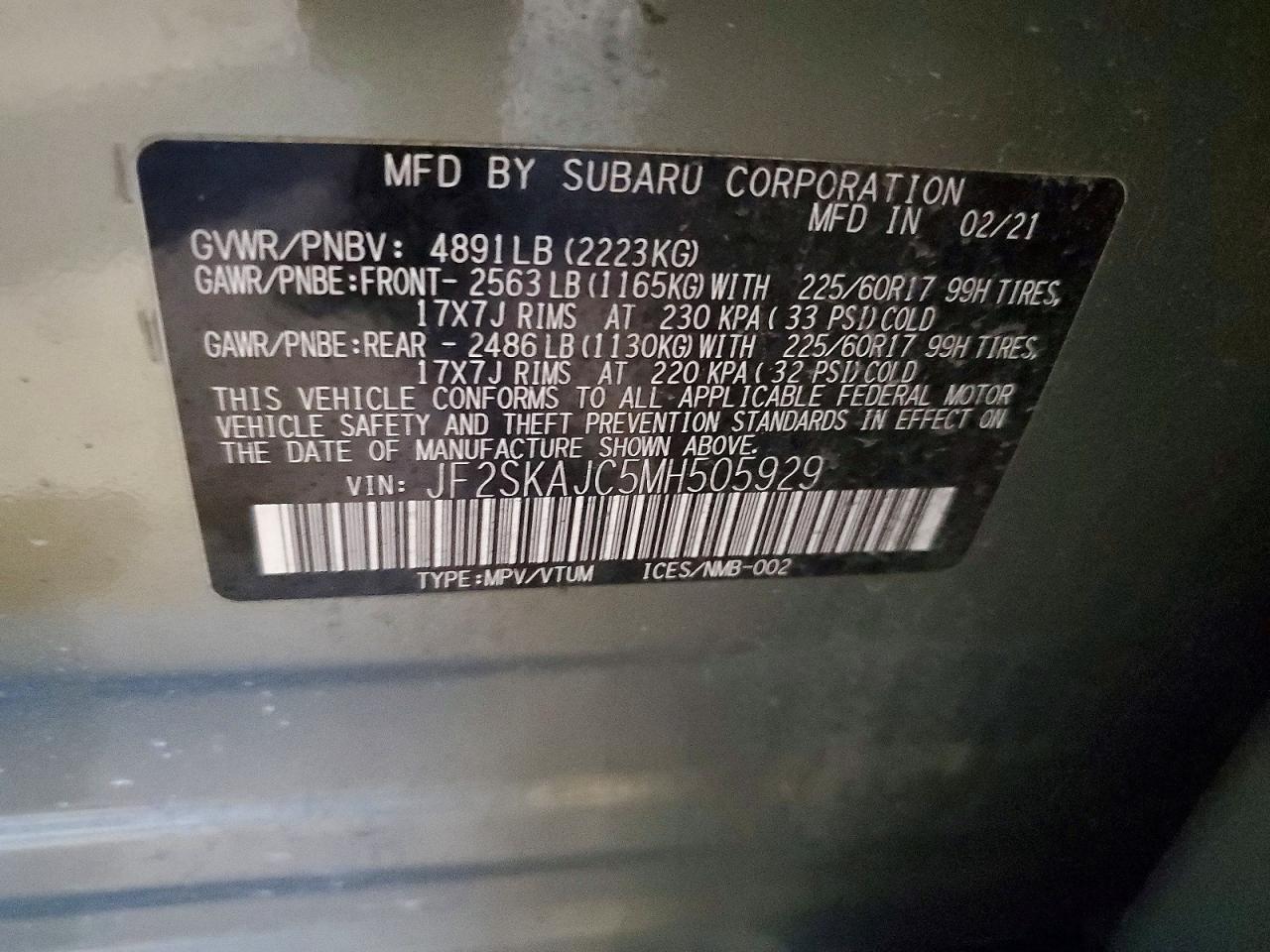 Subaru Forester Premium