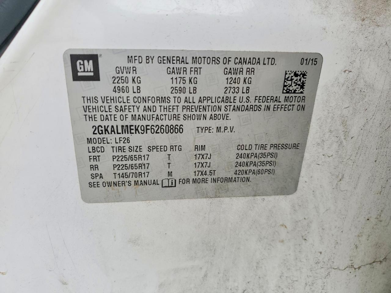GMC Terrain Sle