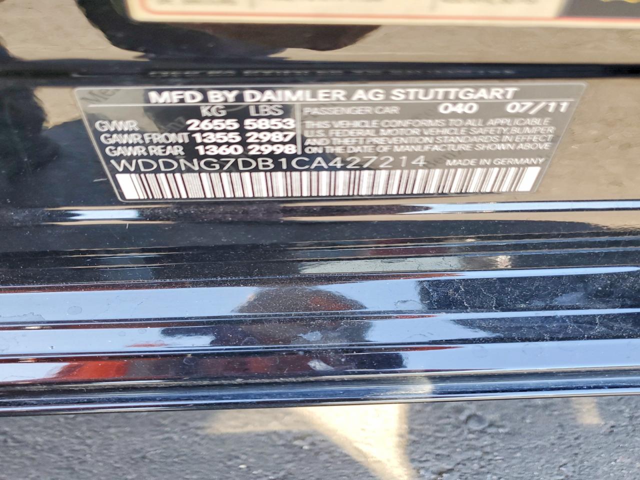 Mercedes-Benz S-Class 550