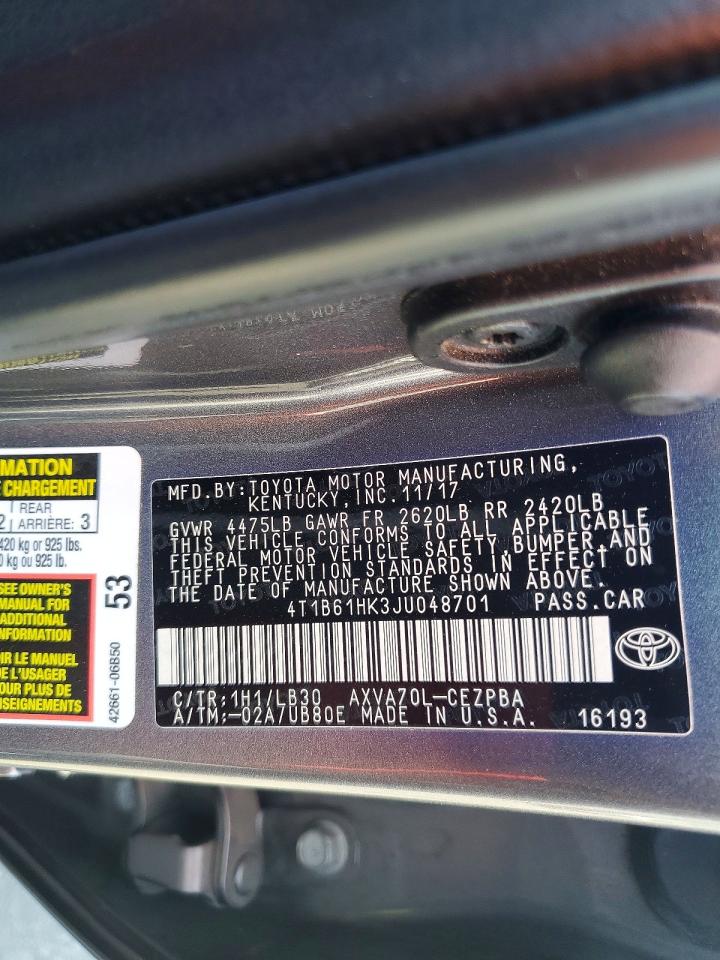 Toyota Camry Xse