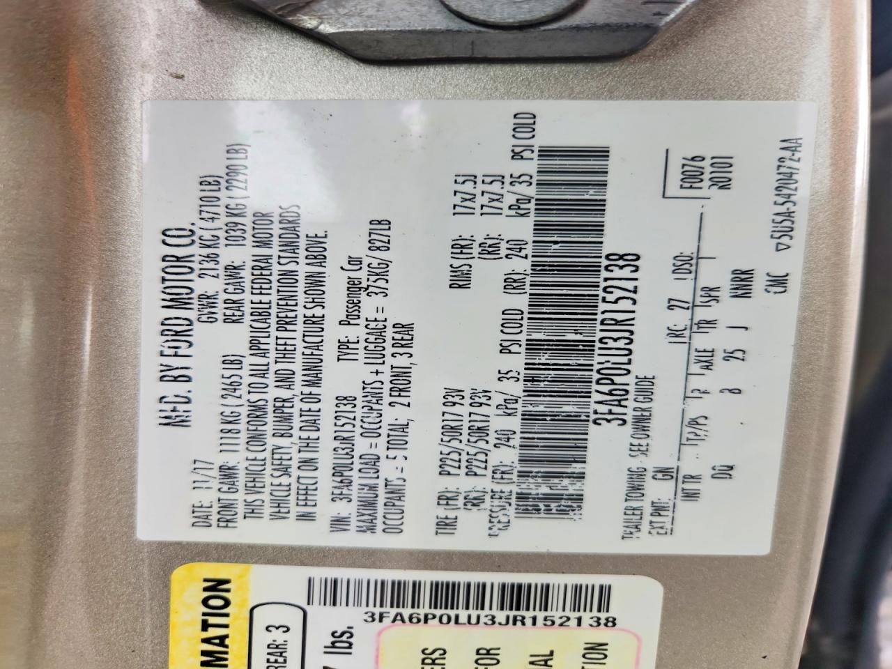 Ford Fusion Se Hybrid