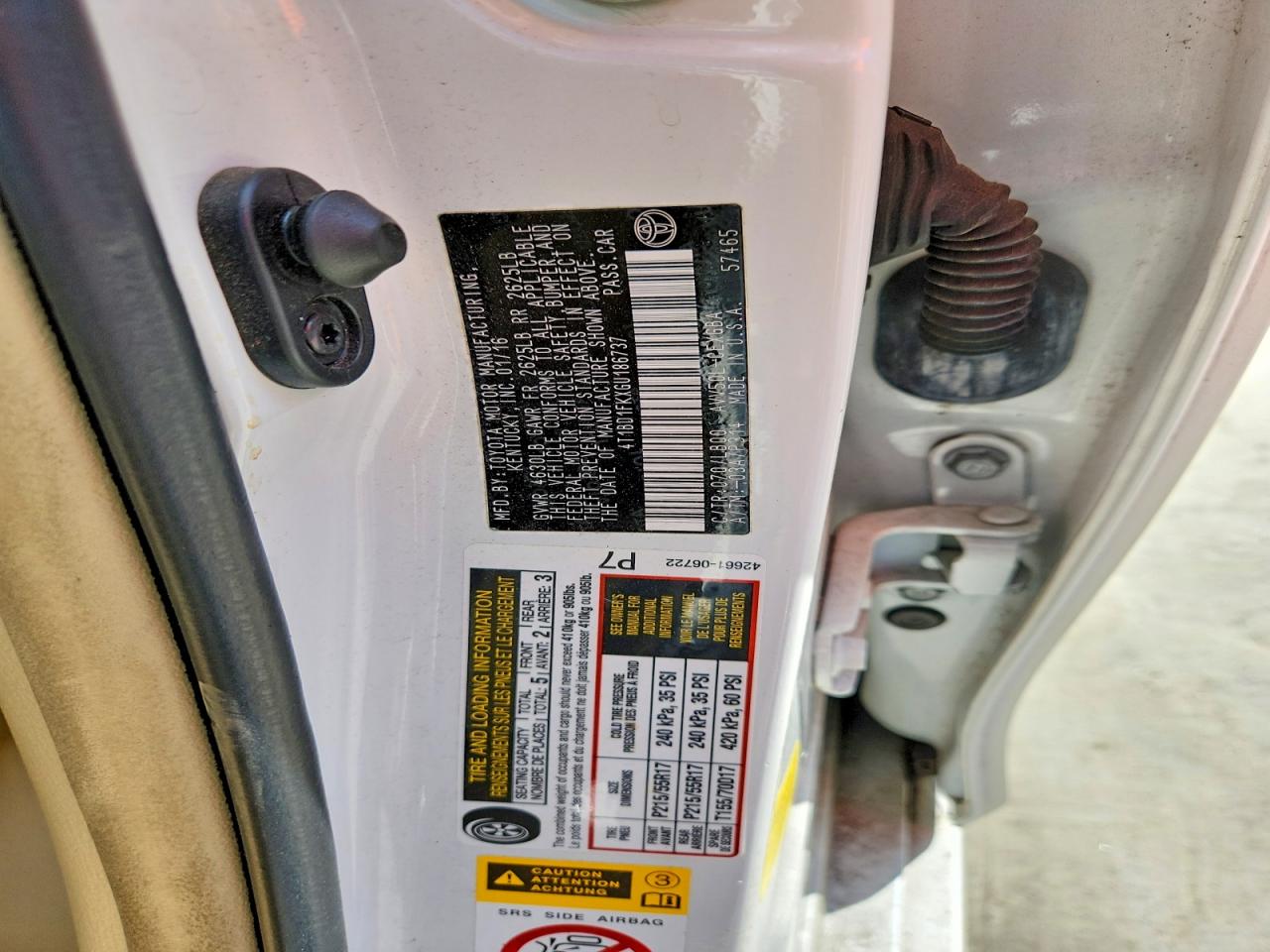 Toyota Camry Xle
