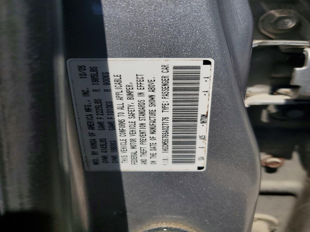 Honda Accord Ex