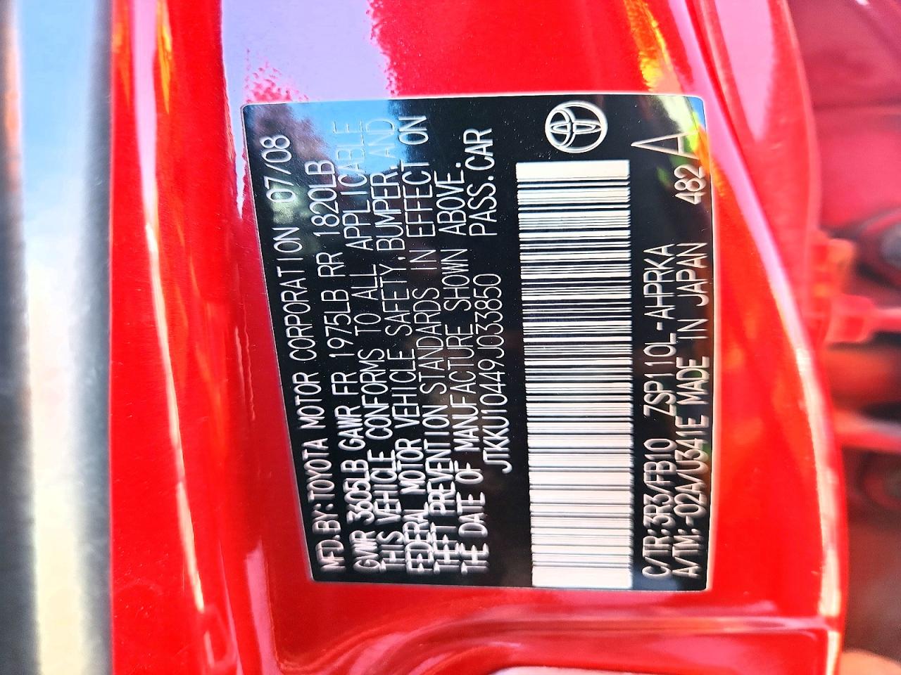 Scion xD Base