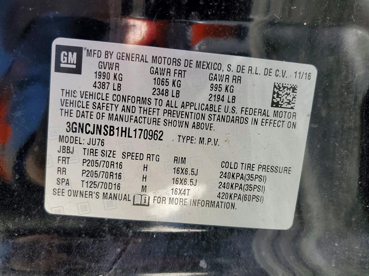 Chevrolet Trax Ls