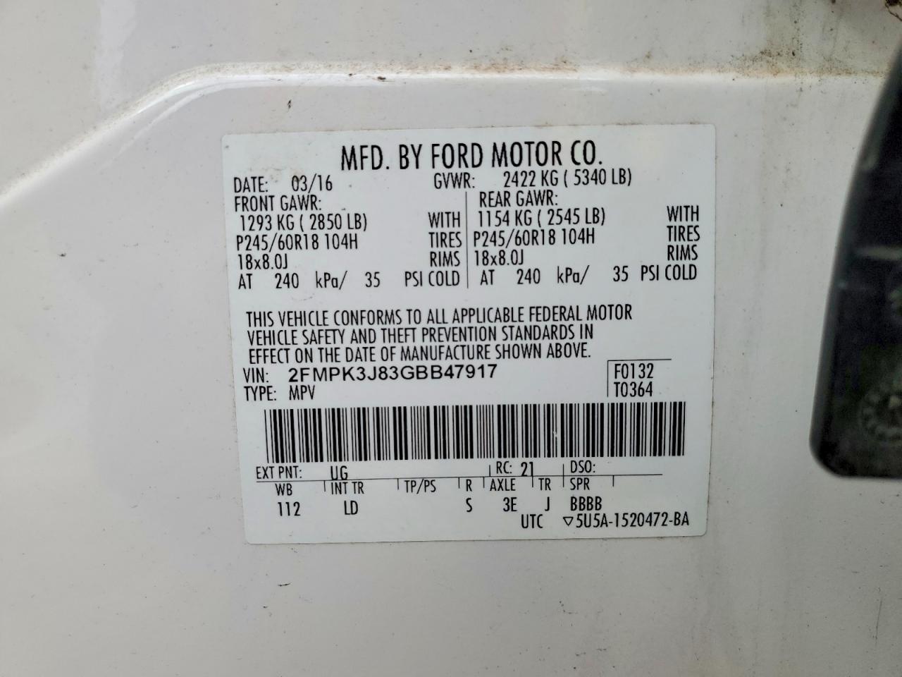 Ford Edge Sel