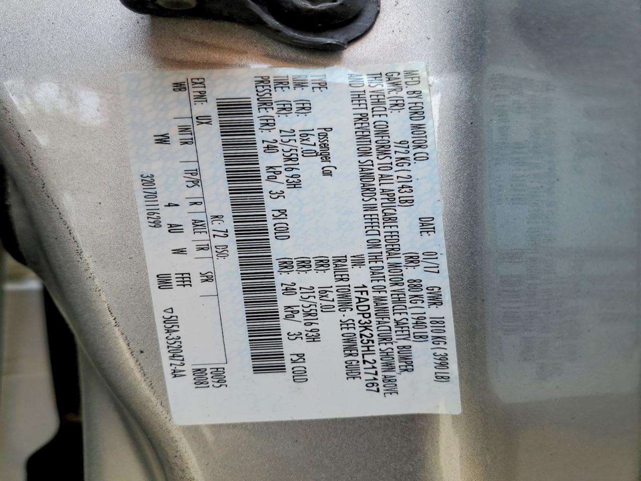 Ford Focus Se