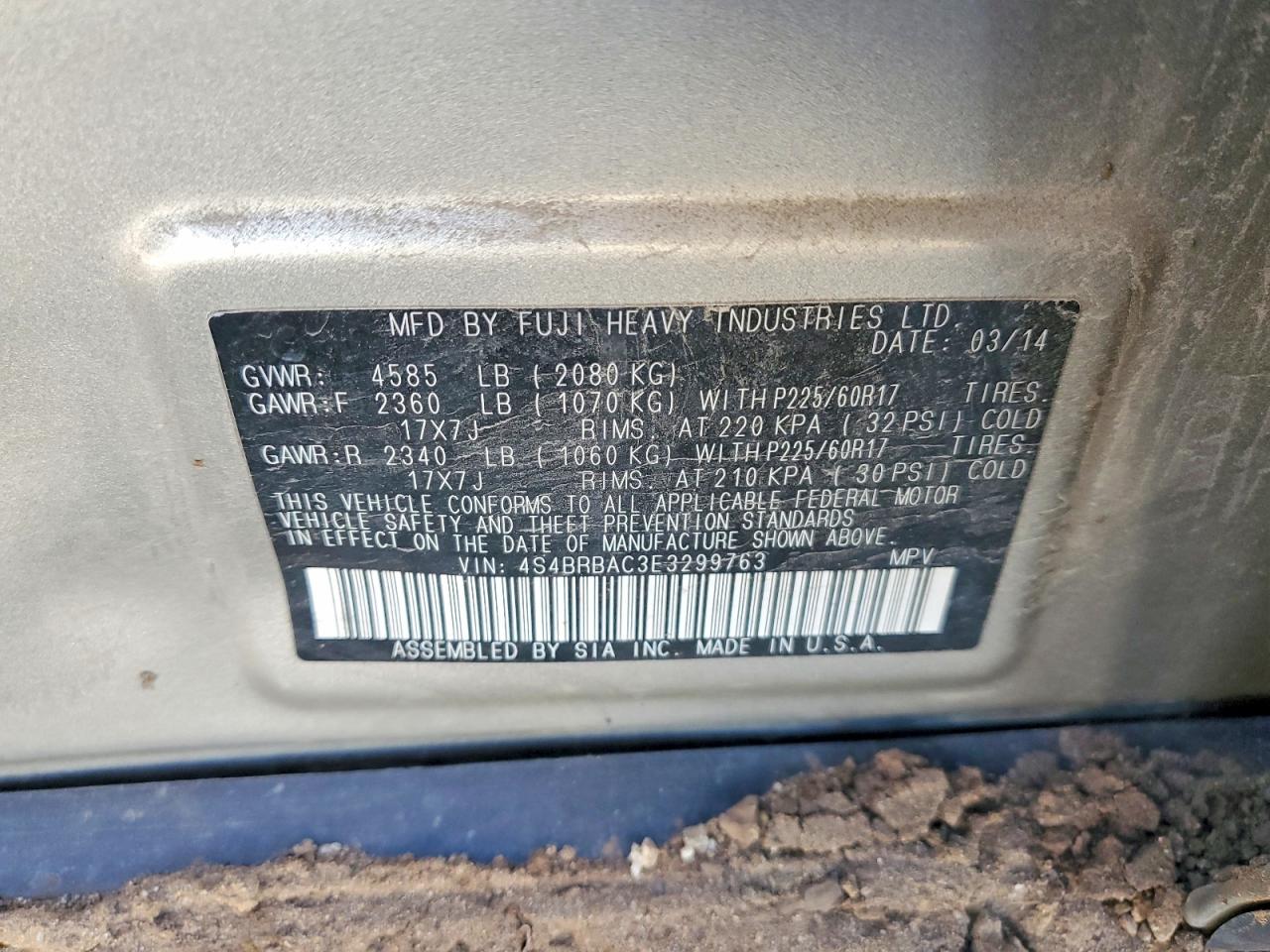 Subaru Outback 2.5i