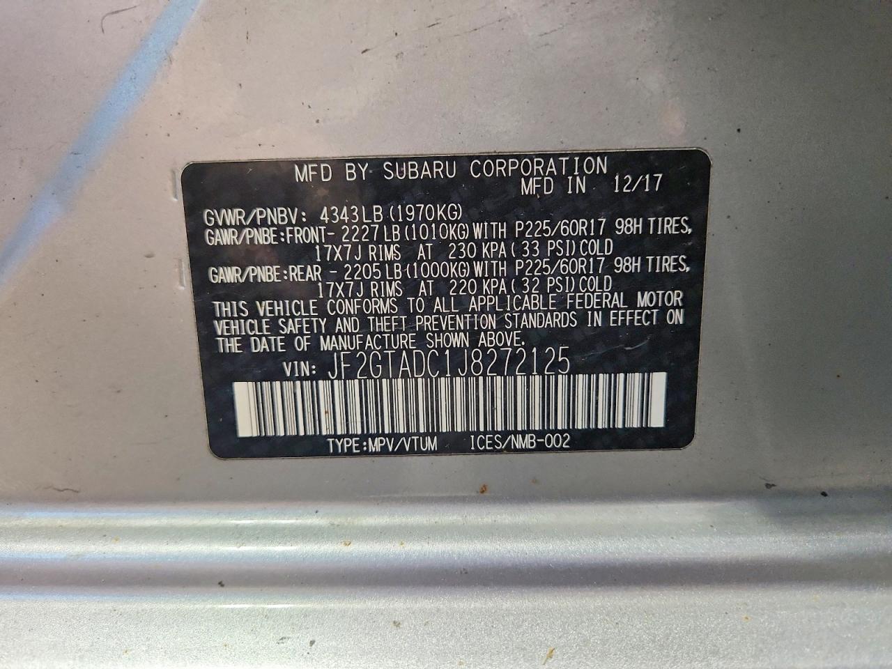 Subaru Crosstrek Premium