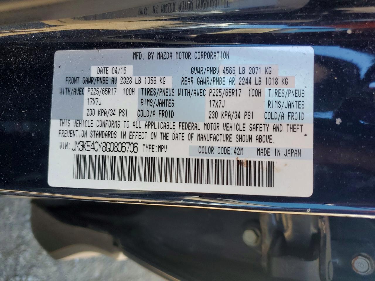 Mazda Cx Touring