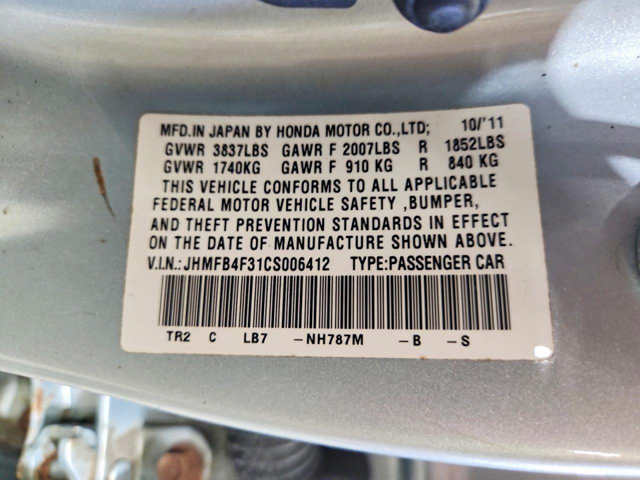 Honda Civic Hybrid L