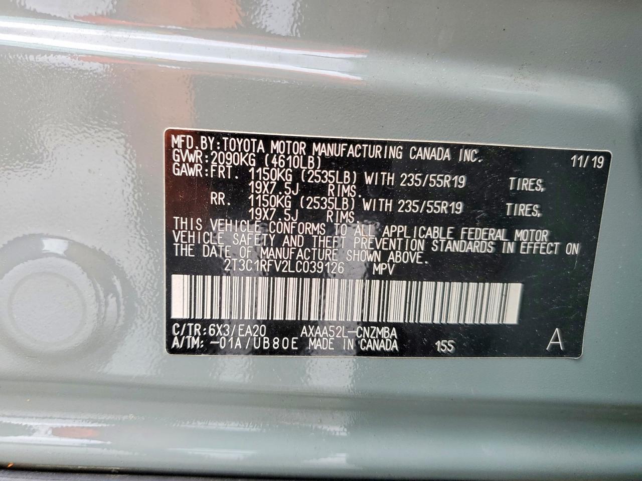 Toyota RAV4 Xle Premium