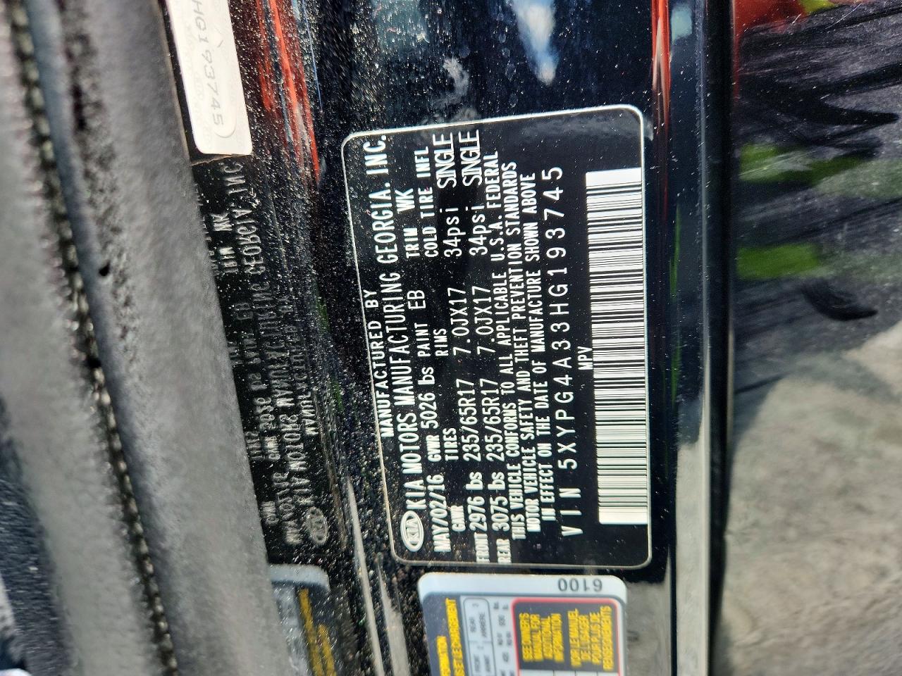 Kia Sorento Lx