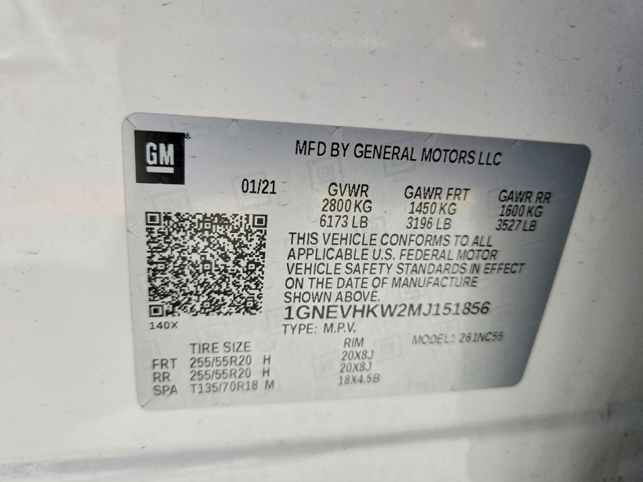 Chevrolet Traverse Lt