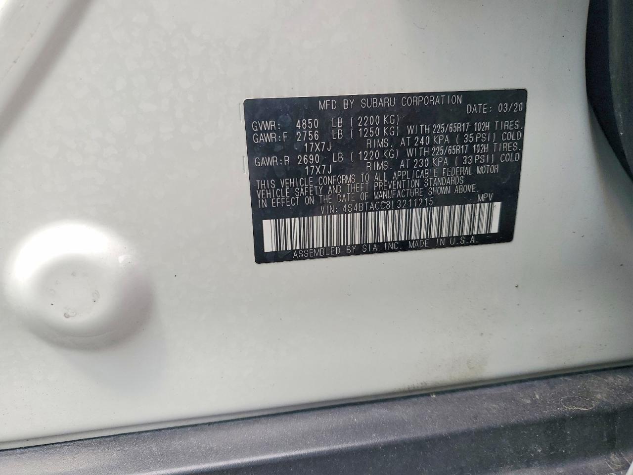 Subaru Outback Premium