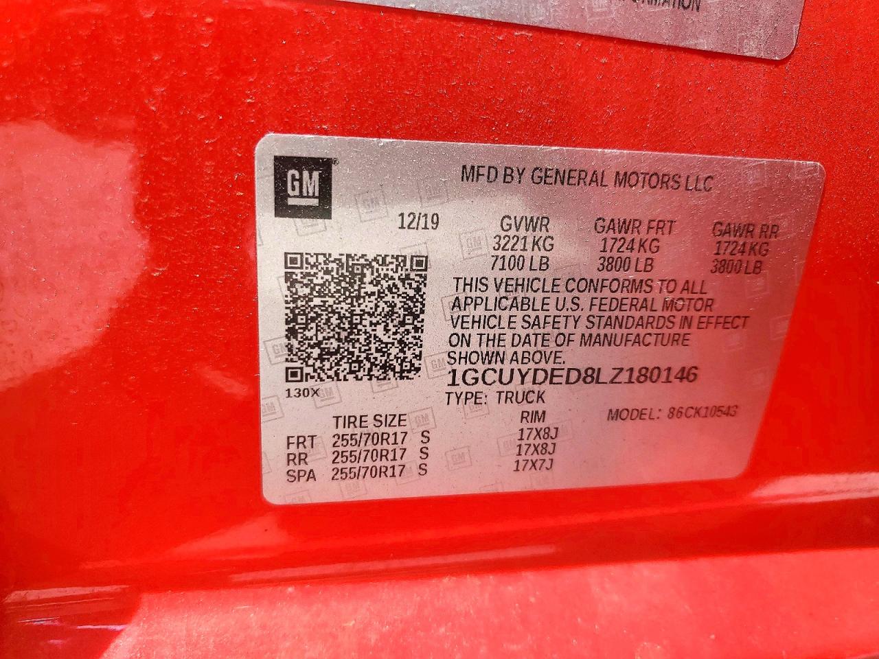 Chevrolet Silverado K1500 Lt