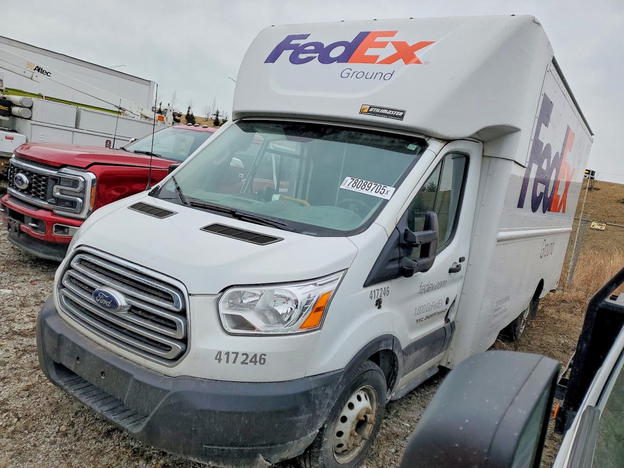Salvage Ford Transit Image