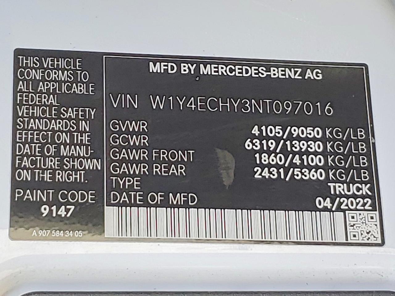 Mercedes-Benz Sprinter 2500