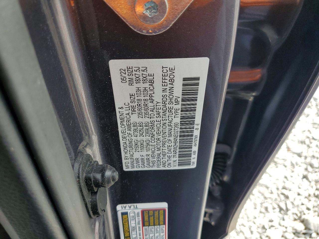 Honda Crv Exl