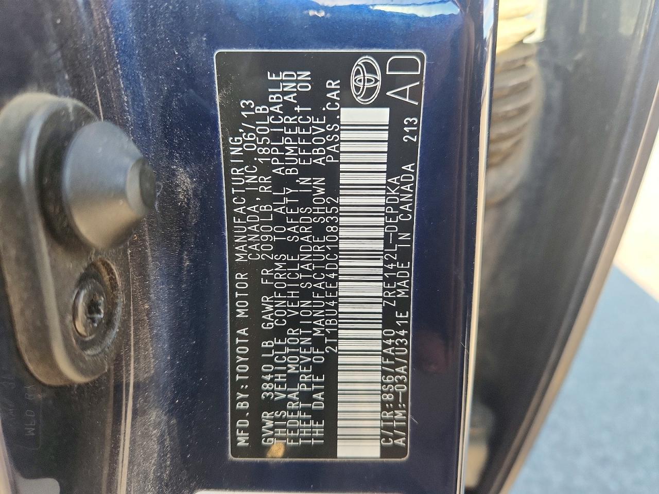 Toyota Corolla L