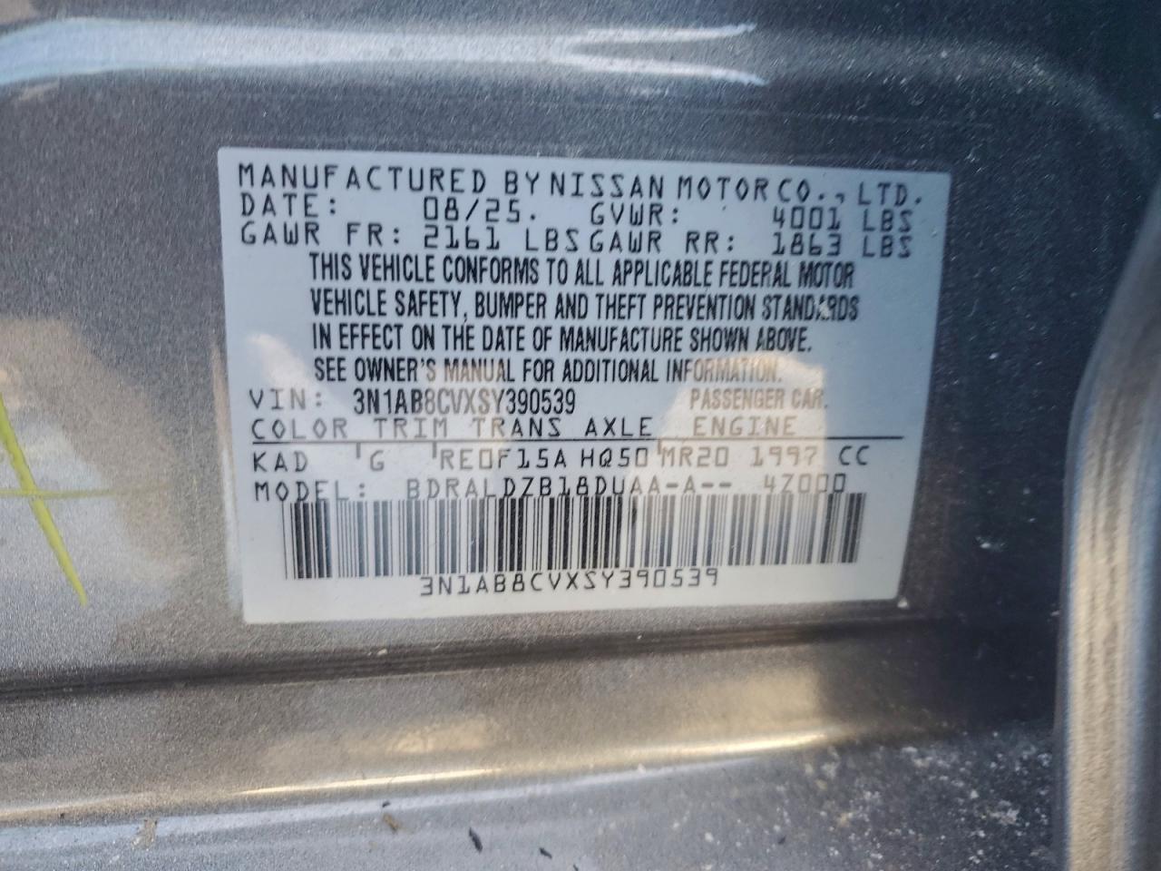 Nissan Sentra Sv