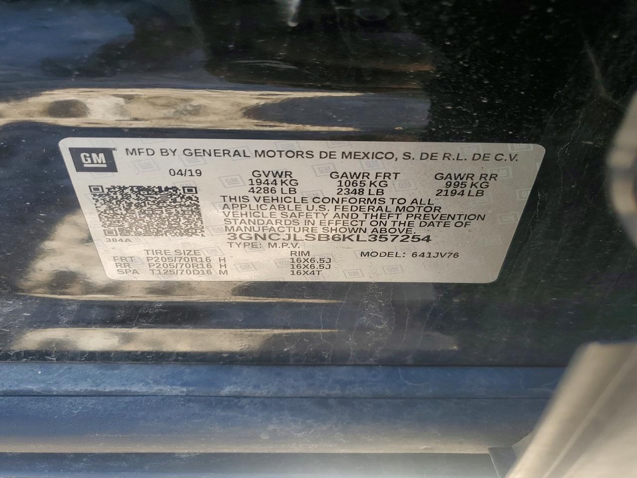 Chevrolet Trax 1lt