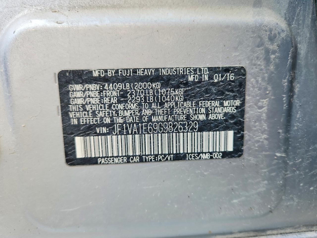 Subaru WRX Premium